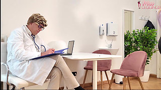 Shy and Desperate Patient, She Relies on the Care of the Family Doctor to Solve Her Intimate and Unmentionable Problem