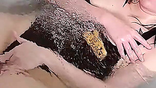 Bathtub Masturbation and Getting Cum in My Mouth