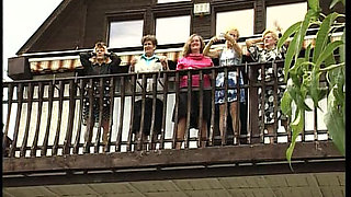 German Grannies Are Here to Suck His Cock Together