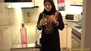 Niks Indian In Hot Muslim Teen Masturbates And Gives Blowjob To Stepbrother