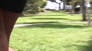 Hot Latina First Timer Bares All in Risky Public Spots