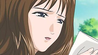 Hentai red-haired teen fucked hard by a dark ugly bus driver