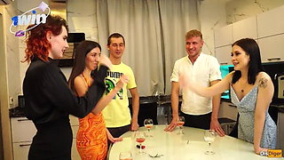 Swingers Staged a Big Sex Orgy for the New Year!