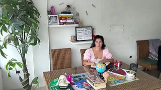 Hot Latina Teacher Punishes Student with Deep Throat Blowjob - NamiQsein & Marasex