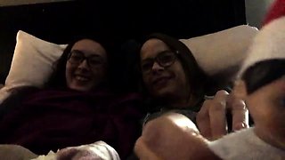 Hot brunette lesbians toys and pussy eating