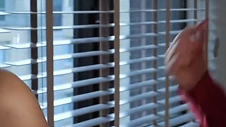 Whipped Without Mercy in the Bay Window Slave Mila Dripping Wet for Miss Anna Elite