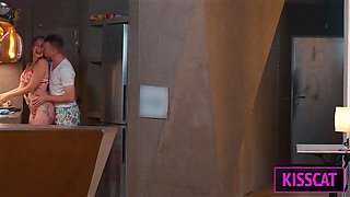 S6E4 Pt1: Step Mom & Step Daughter Share Son-in-Law Cock \u2013 Caught Cheating Fuck!