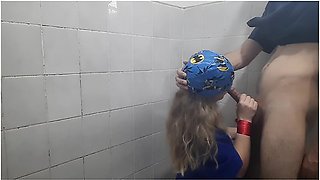Blonde Nurse In Milf Nurse In The Hospital Bathroom Anal And Blowjob