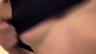 Small titted brunette amateur anal nailed at home