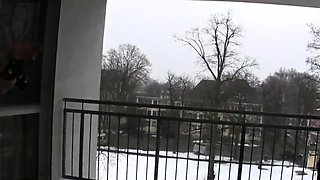 German Blonde in Latex Hardcore Photo Shoot