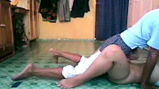 Malay Teen Couple Action in Home