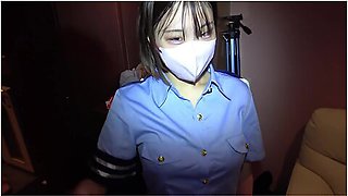 I Had The Best Sex At The Hotel With A Super Cute Woman Police Who Comes Out With Breast Milk　