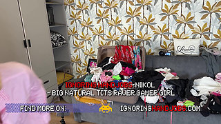 Amazingly Beautiful Hot Blonde Raver Girl Direct From Edm Festival Gives an Intensive Handjob