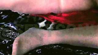 While Simran Was Slee Ping, Sonia Had Lesbian Sex with Simran Using a Dildo.