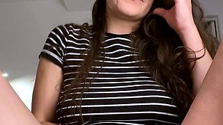 Amateur Brunette Big Natural Boobs