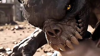 Fallout girls get pounded by big dick with dirty AI anal fun