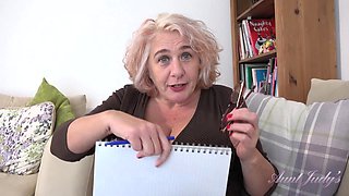 Auntjudys - Seducing Your Busty BBW MILF Teacher Camilla Creampie (pov)