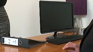 Hardworking Secretary Gets Fucked by Her Boss!