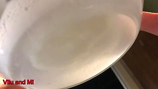 Bald Girl and Long-Haired Boy: Amateur Couple’s Best Deep Throat & Cumshot Compilation