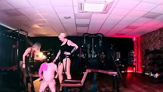 Mistress Baton, Mistress Vixen: Slave Gets a Spanking And