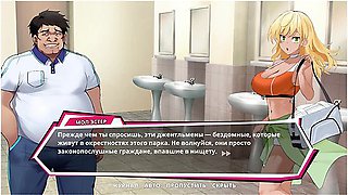 Academy Love Saga: Tennis Angels Ex Public Sex In A Public Toilet