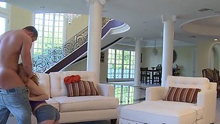 Blonde Fuckslut Gets Fucked by Cocked Stud in XXX Orgy