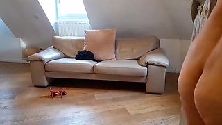 Blonde Mature Wife Fucks in Heels & Lingerie - Hot Amateur Sex