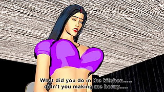 Sexy Indian girl Fuck Hindi animated part 3