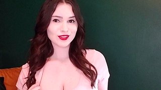 Big Boobs Cassandra Calogera cock tit wanking