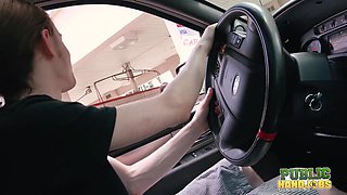 Public Handjobs Sexy Wet Fivesome Car Wash