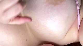 Amateur striptease and Solo masturbation