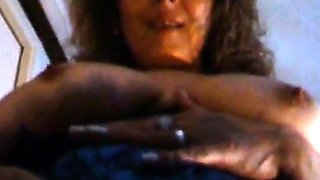 German BBW Iris Von Hayden Swings in Amateur Video