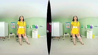 Some Special Medical Attention - Nurse Striptease JOI Shaved Nude