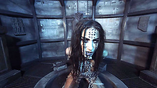 X Virtual 35 the Mummy Princess in 180°