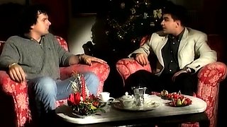 Horny busty blonde babe with big boobs