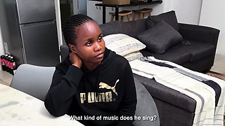 Submissive Big Tits Ebony Drilled Deep