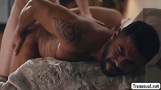 Stepdaughter Bareback Fucks Her Stepdaddy