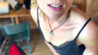 My Wife's Best Friend Fucks Me POV - French Amateur MILF Homemade Cheating Roleplay