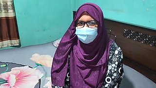 Bangladeshi girlfriend homemade sex - Blowjob and doggy style with Akhi Moni in HD