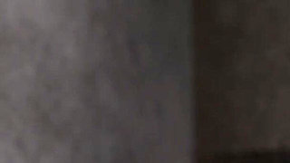 Fat Old Man Cums on Her Face After She Sucks Him off