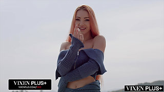 VIXENPLUS Redhead Little Dragon Gapes Her Perfect Ass