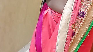 Desi Tamil  Housewife Seduces Bull in Red Underwear - Nipple Play, Cuck Watches! IndianHotwifeX