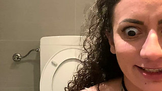 So Much for a Short Piss Break - Squirting Instruction on My Ass