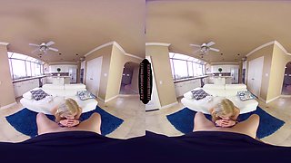 My Babysitter Has A Bubble Butt - Teen Blonde Pov