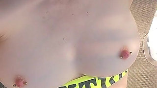 Slippy When Wet MILF Pool Service Pussy Play JOI