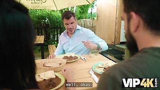 Denis Marti and Lunita Galactica's seduced sex by VIP 4K