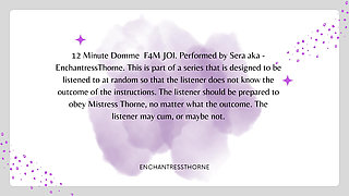 Femdom JOI Mean Denial 06