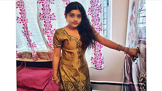 Desi Indian Mili Bhabi Hot StepMom Dirty Talk with StepSon Sex - Newly Married Village Fantasy Hindi MMS