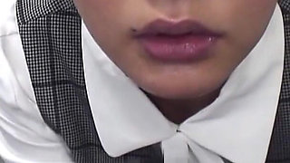 Empty Office, Two Coworkers Lost in a Hush of A Tension.