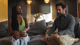 Voyeur Catches Big-Tits Wife Cheating with Tommy Pistol